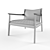 Sleek Comfort: Single Chair 3D model small image 3