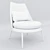 Italian Luxury: Cantori Aurora Armchair 3D model small image 2