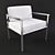 Brazilian Design: Russell Lounge Chair 3D model small image 1