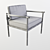 Brazilian Design: Russell Lounge Chair 3D model small image 2