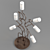 Dance Floor Lamp 3D model small image 3