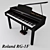 Compact Roland RG-1F Digital Piano 3D model small image 1