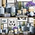 Elegant Decor Set - 15 Pieces 3D model small image 1