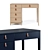JAGGER Console Table: Modern Elegance 3D model small image 1