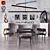 Ralph Pucci Furniture Set: Sculptures, Lighting, and Seating 3D model small image 1