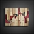 Vintage Wood Panel Art 3D model small image 5