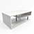 Sleek Contemporary Coffee Table 3D model small image 2