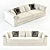Spanish Elegance: Epoca Maxima Sofa 3D model small image 1