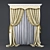 Classic Style Curtains | 3D Model 3D model small image 1