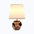 Garda Decor Table Lamp: Elegant American Sophistication 3D model small image 1