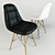 Eames DSW Soft Chair - Modern Comfort for Your Home 3D model small image 2