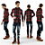 Realistic Male Mannequin 3D model small image 1