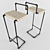 Elegant Bar Stool with Modern Design 3D model small image 2