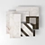 FAP Ceramiche Roma: Elegant Marble-inspired Tiles 3D model small image 1