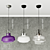 Loftdesigne Pendant Lights: 4552, 4549, 4550 3D model small image 1