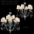 Elegant Innsbruck Chandelier 3D model small image 1