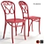 FAMEG A4 Vienna Chair: Classic Elegance 3D model small image 1