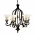 Contemporary Chandelier by Feiss - Drawing RM6 3D model small image 1