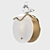 Elegant Dove Sconce: Brass & Glass 3D model small image 2