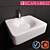 Scarabeo Ceramiche Fuji - Elegant and Versatile Bathroom Fixtures 3D model small image 1