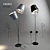 Industrial Loft Floor Lamps: VEDRO Concept 3D model small image 1