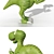 Roaring Rex Toy Dinosaur 3D model small image 2