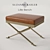 Elegance Personified: Lille Bench by Suzanne Kasler 3D model small image 1