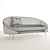 Elegant Curved Sofa: Stylish Comfort 3D model small image 2
