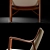 Modern 45 Chair Set: 6 Designs 3D model small image 2