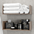 Luxury Bathroom Accessories Set 3D model small image 2