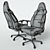 Porsche Executive Office Chair 3D model small image 3