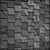  Mosaic Stone Grey: High-Res Texture, UV-Mapped, V-Ray Render 3D model small image 1