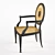 Classic Cane Chair 3D model small image 2