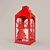  Festive Flameless Lantern - Red Christmas Tree Cut Out 3D model small image 1