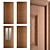 Classic Massivstyle Interior Door 3D model small image 1
