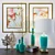 Elegant Decor Set: Lamp, Vases, Statuettes & Paintings 3D model small image 1