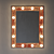 Glam Vanity Mirror 3D model small image 3