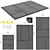 Modern Door Mats | IKEA KÖGE | Multiple Sizes & Styles 3D model small image 2