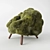 Designer Duo's Bolotas Armchair 3D model small image 2