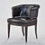 Luxury Leather George Smith Chair 3D model small image 1