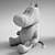 Moomintroll and Snork Adventure Set 3D model small image 3