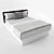 Sleek Sleep: Modern Bed 3D model small image 1