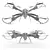 JJRC Tarantula X6 Drone: High-performance Quadcopter 3D model small image 3