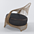 Exquisite Rotang Handcrafted Chair 3D model small image 2