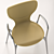 Sleek AKABA Gorka Chairs 3D model small image 2