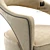 Modern Tellus Armchair: BRABBU Design Forces 3D model small image 3