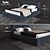 Academy Piuma: Stylish and Elegant Bed 3D model small image 1