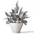 Detailed Spathiphyllum Plant Model 3D model small image 3