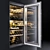 Luxury Wine Cabinet Liebherr WTEES 2053 3D model small image 1