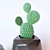 Title: Prickly Potted Cactus Duo 3D model small image 2